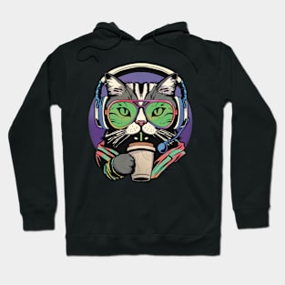 Cat Gamer Hoodie